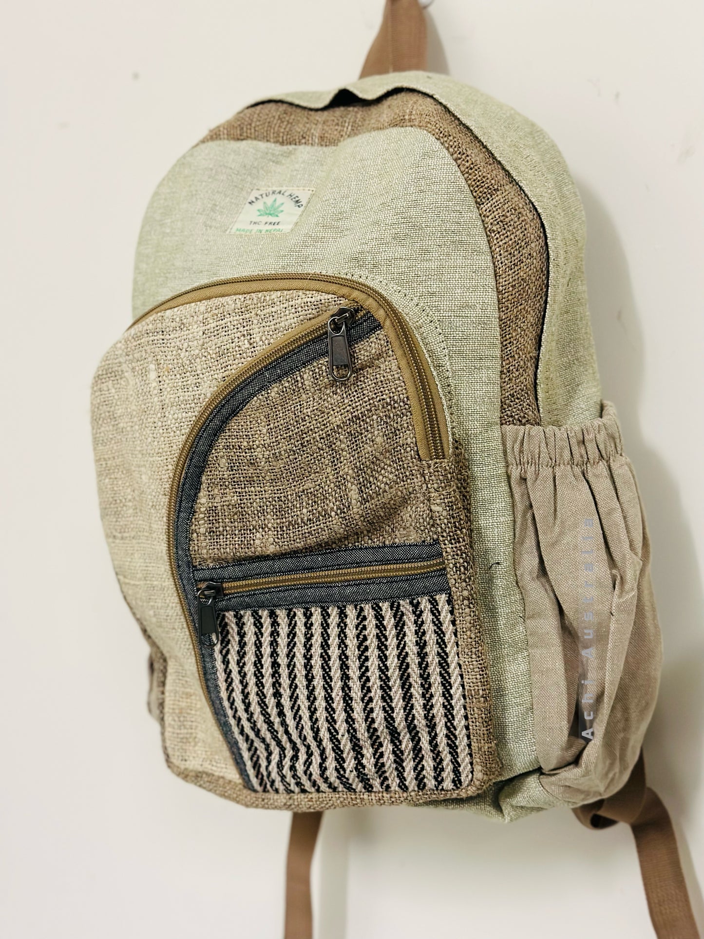 Hemp/Cotton Backpack from Nepal