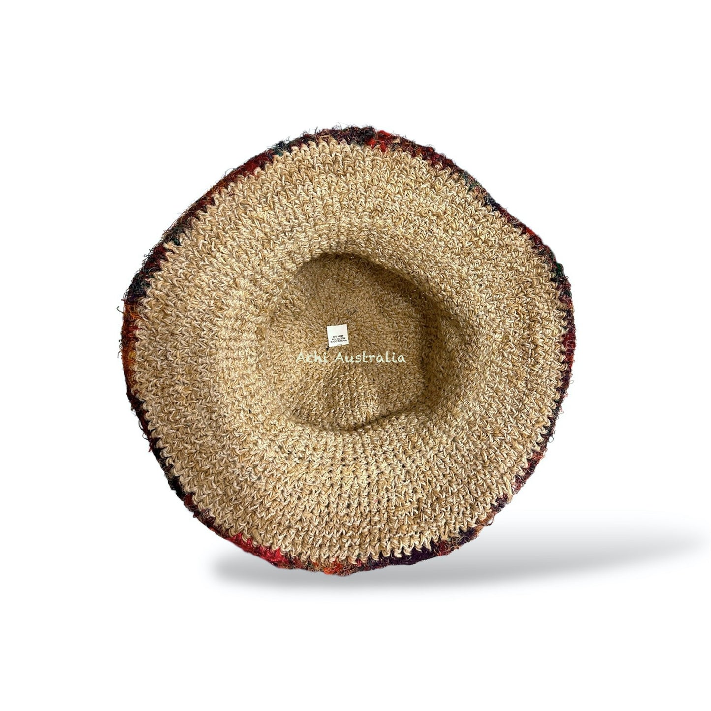 Silk hemp cotton hat