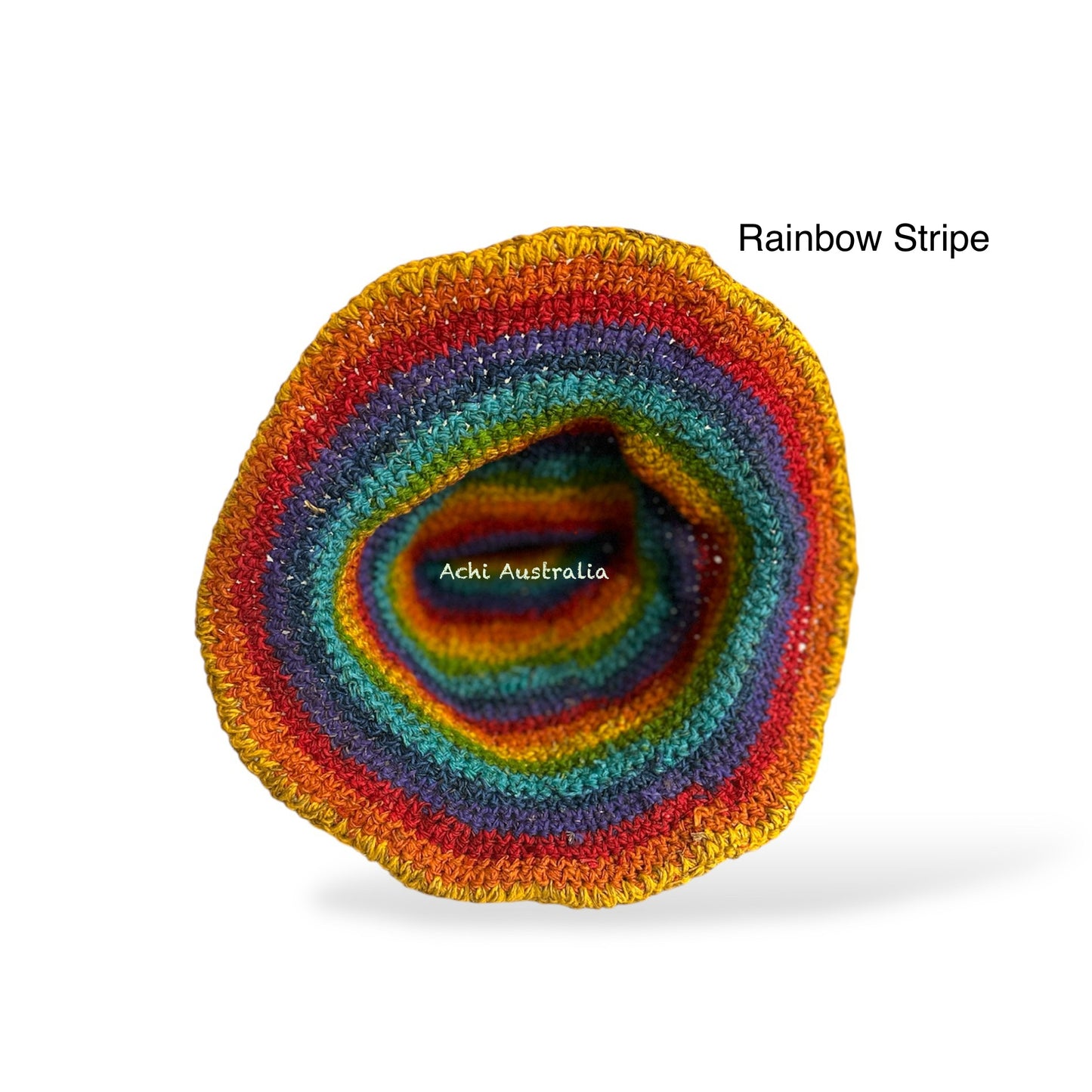 Rainbow Pixie hood hemp hat