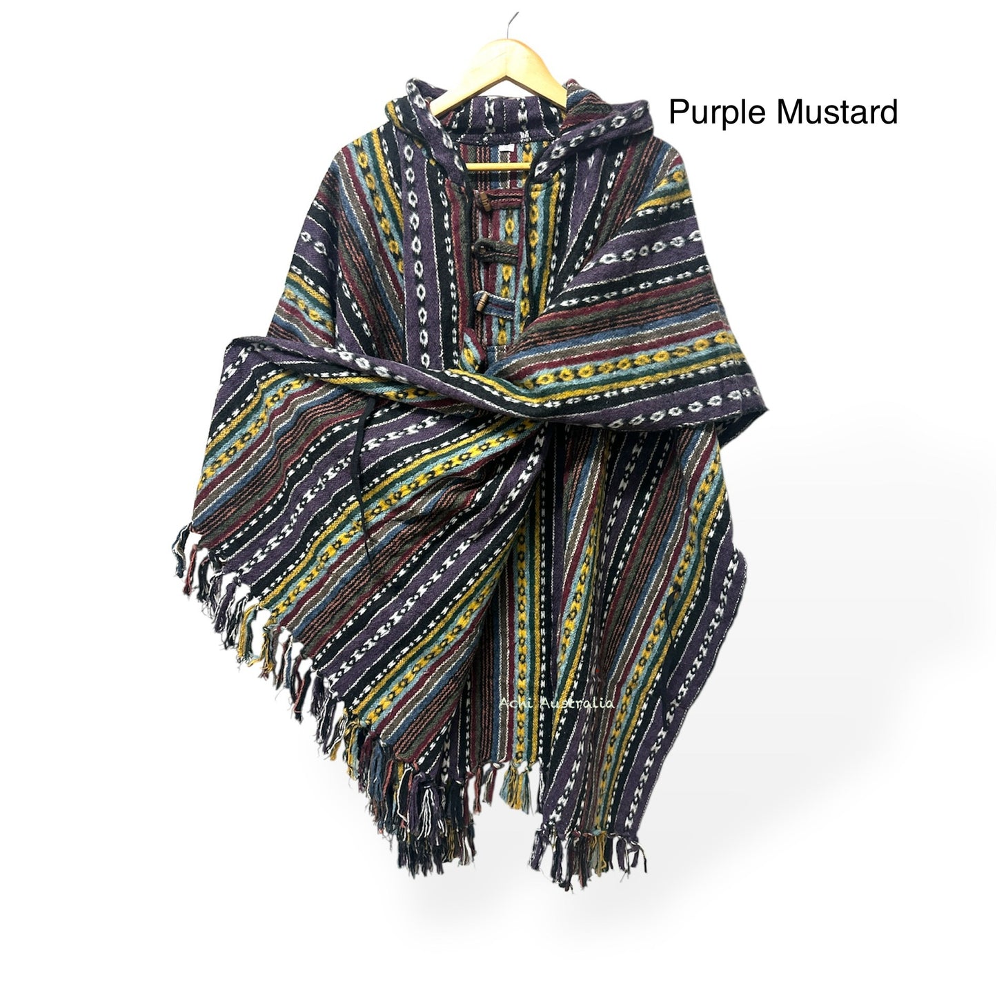 Cotton Poncho for both Hippies men & women