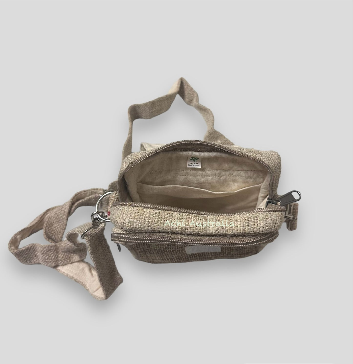Pure Hemp pastport bag