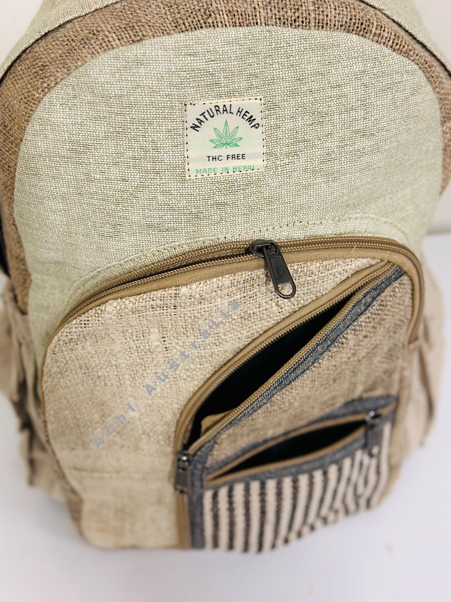 Hemp/Cotton Backpack from Nepal