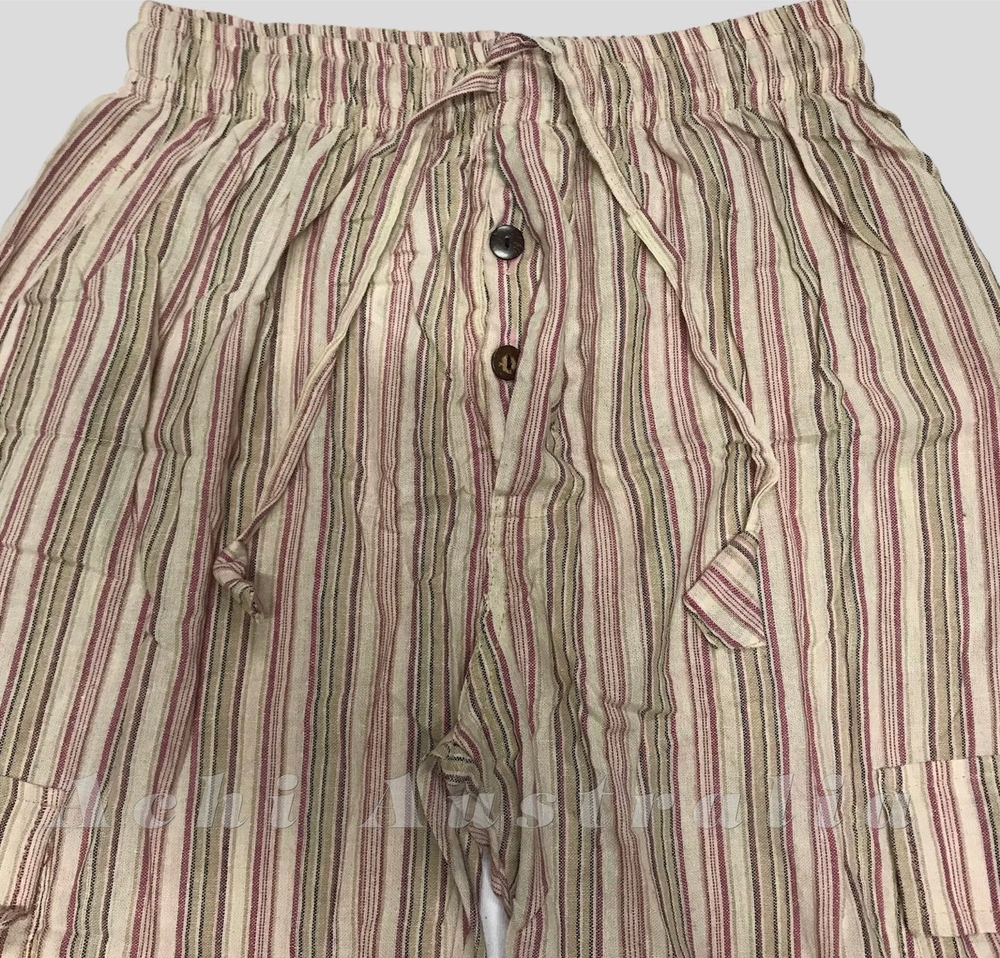 3/4 Cotton Cargo Shorts