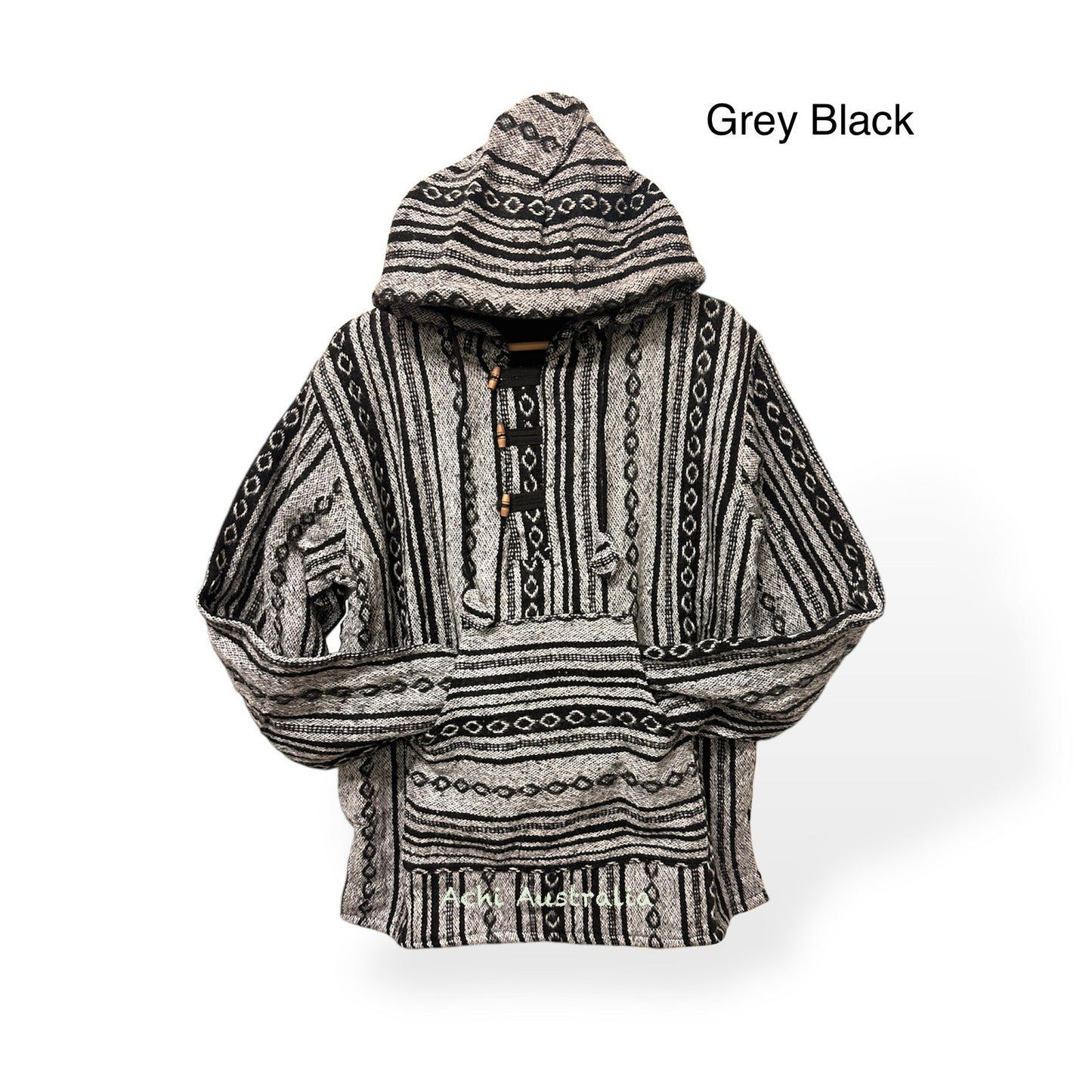 Unisex Pullover Cotton Hoodie Jacket with Fleece lining