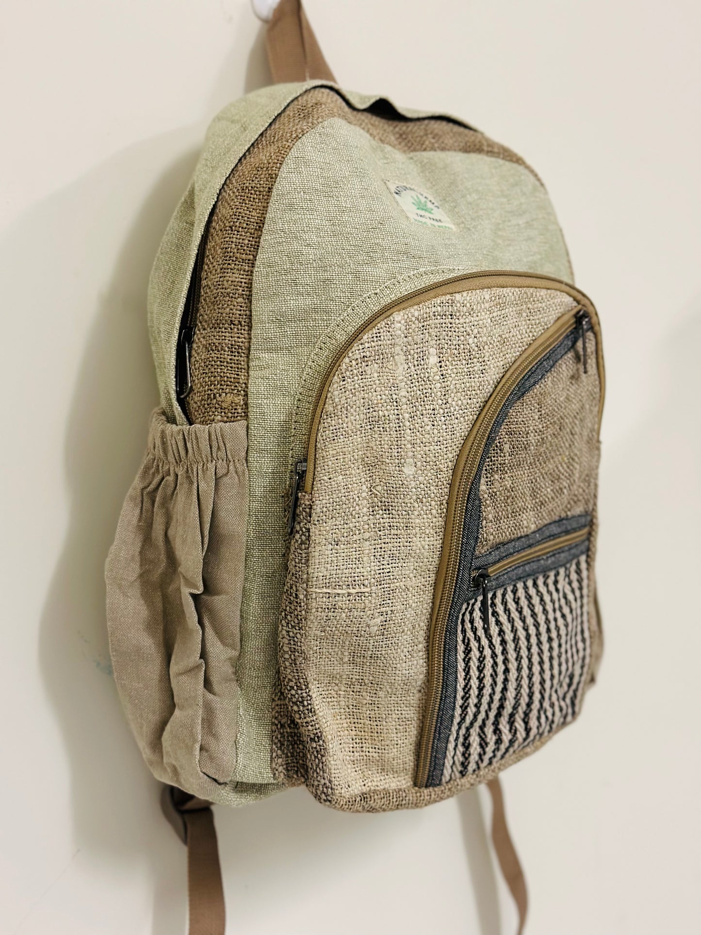 Hemp/Cotton Backpack from Nepal