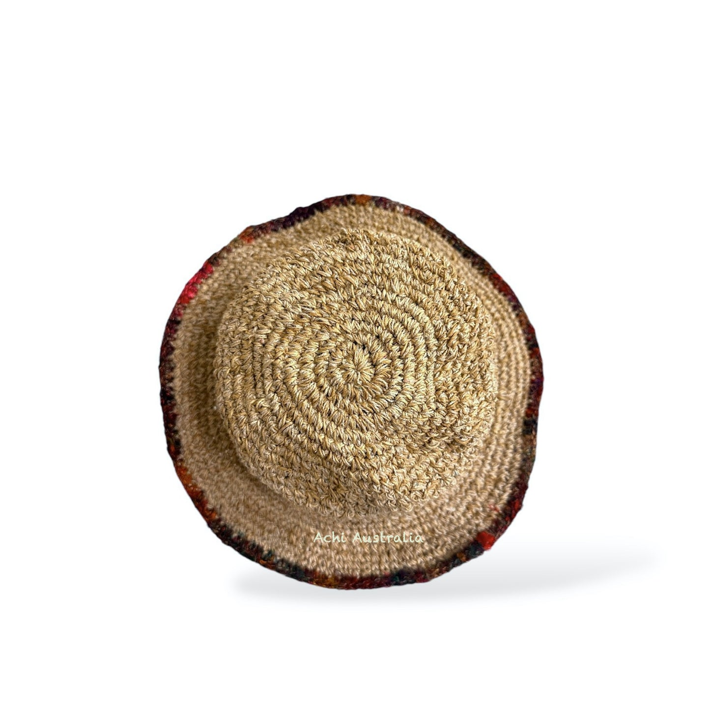 Silk hemp cotton hat