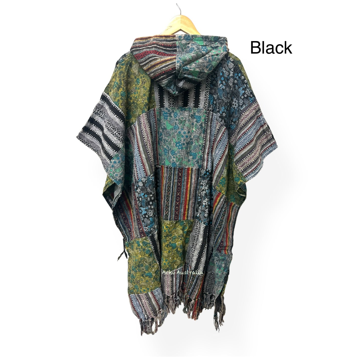 Mushroom Patch Poncho for both men and women