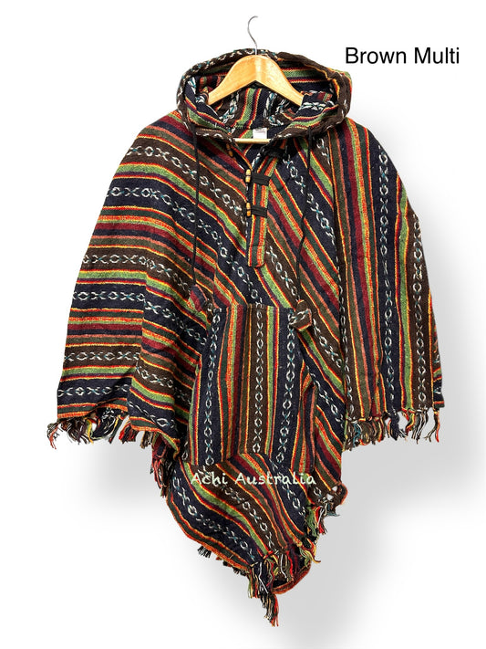 Hippie Cotton Poncho for both