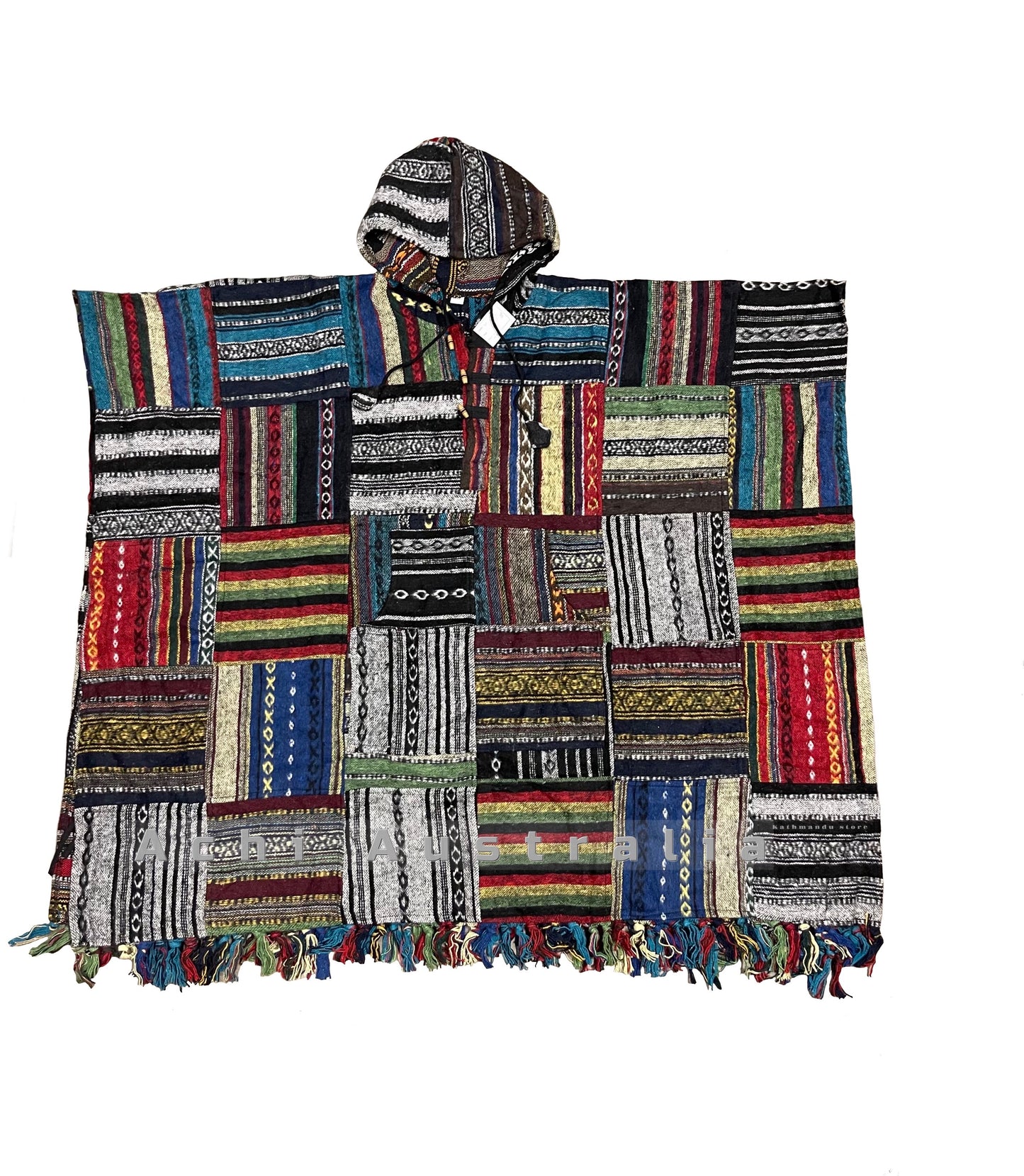 Patchwork Poncho