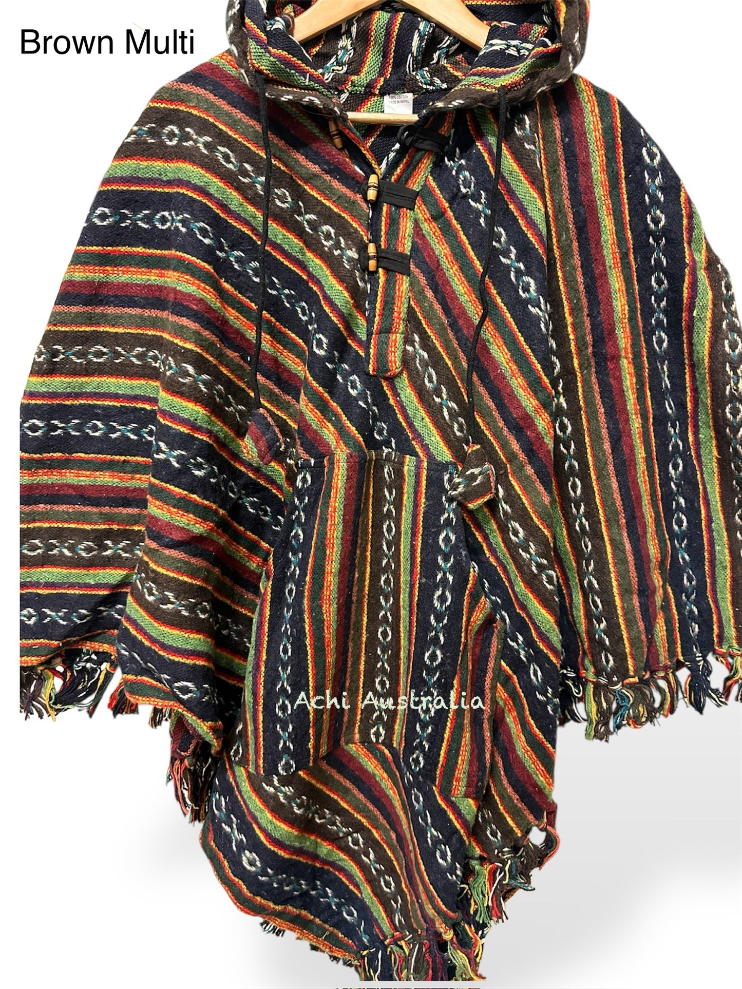 Hippie Cotton Poncho for both