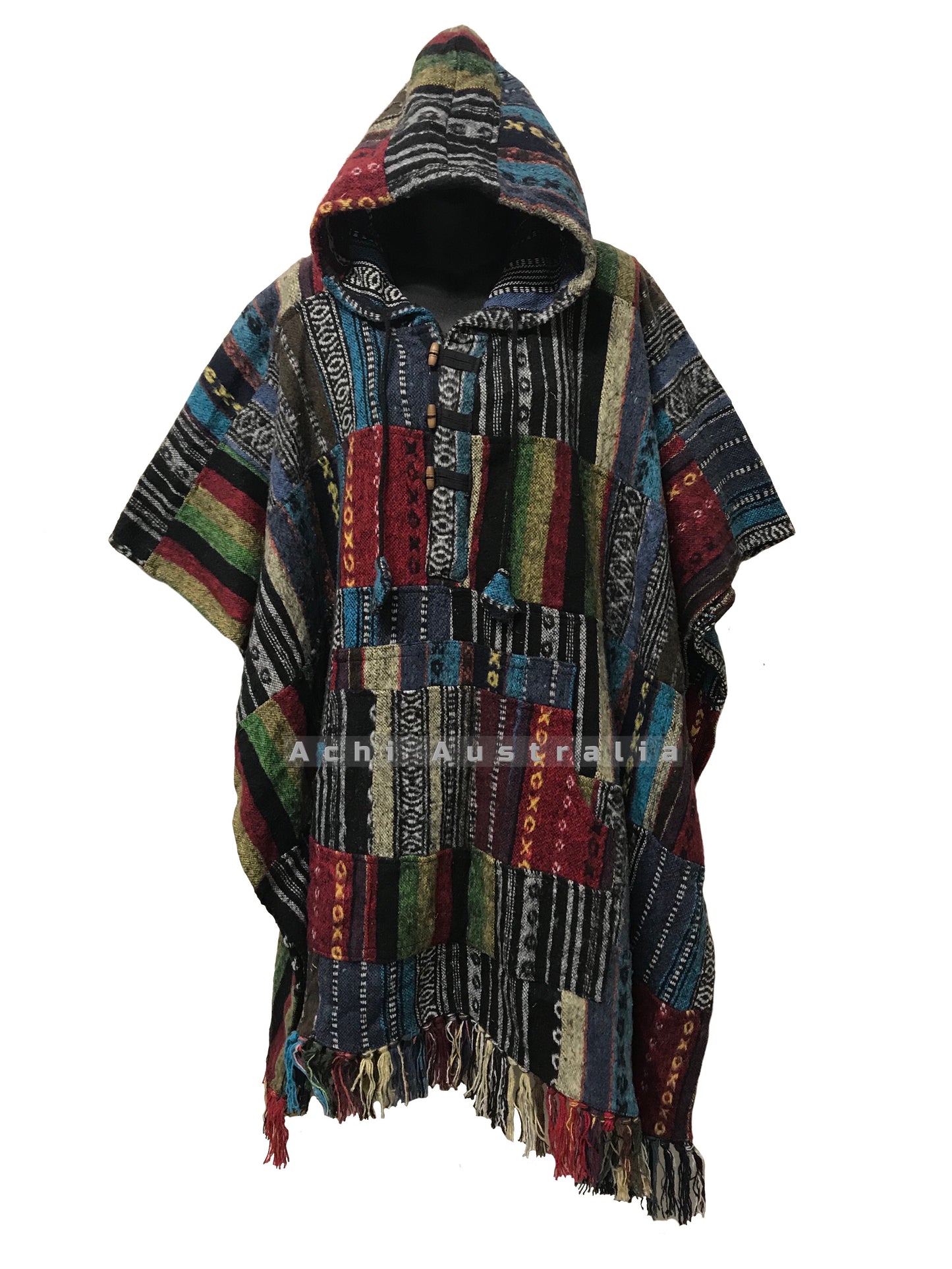 Patchwork Poncho