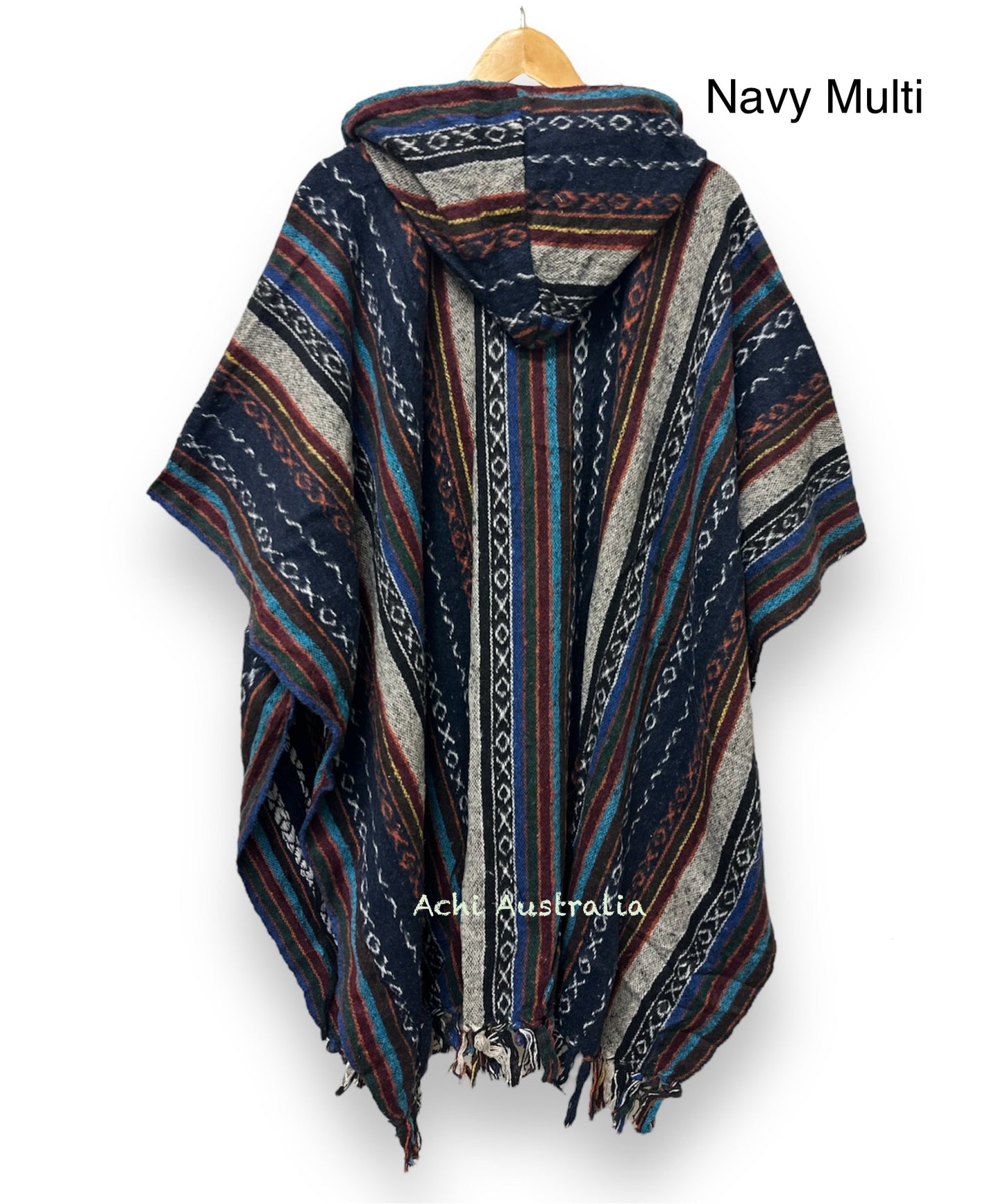 Cotton Poncho for both Hippies men & women