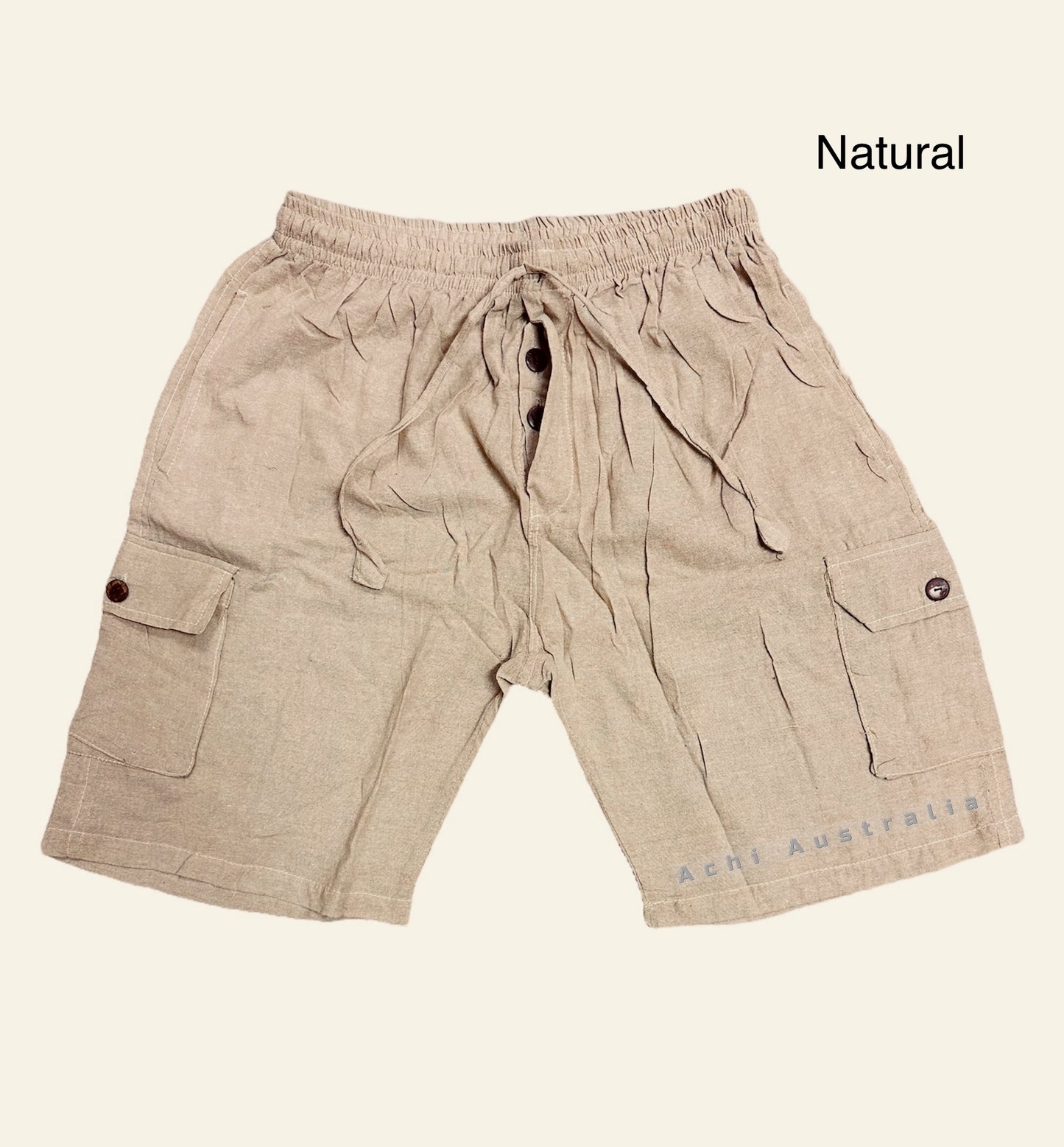 Men’s Cotton Cargo Shorts