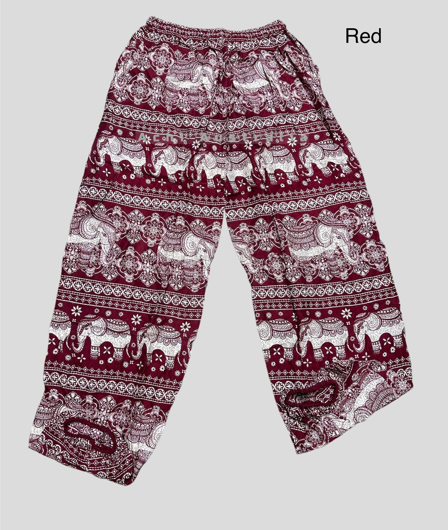 Unisex Elephant Print Pant