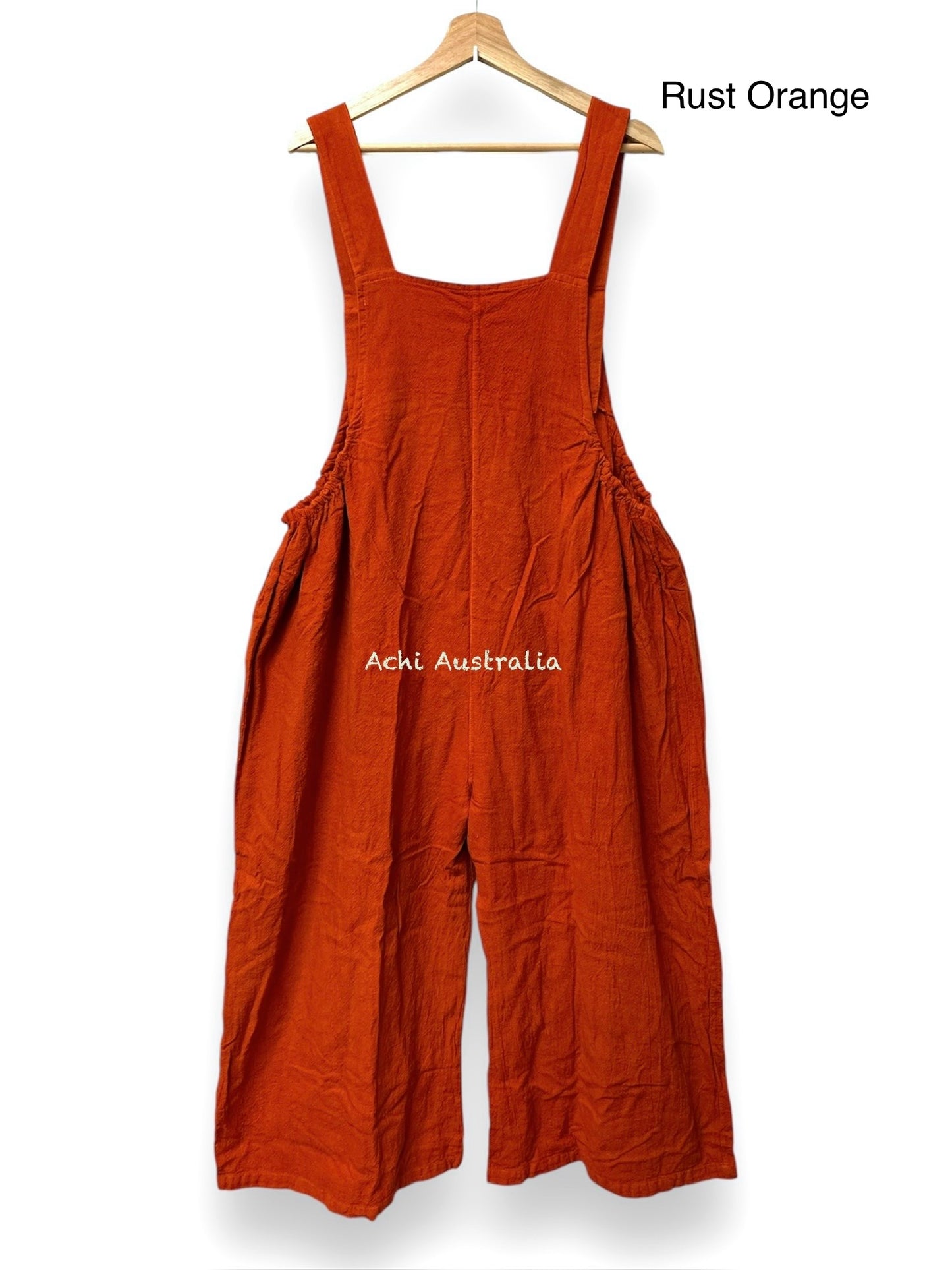 Women Cotton Jumpsuit with wide leg and super comfortable.