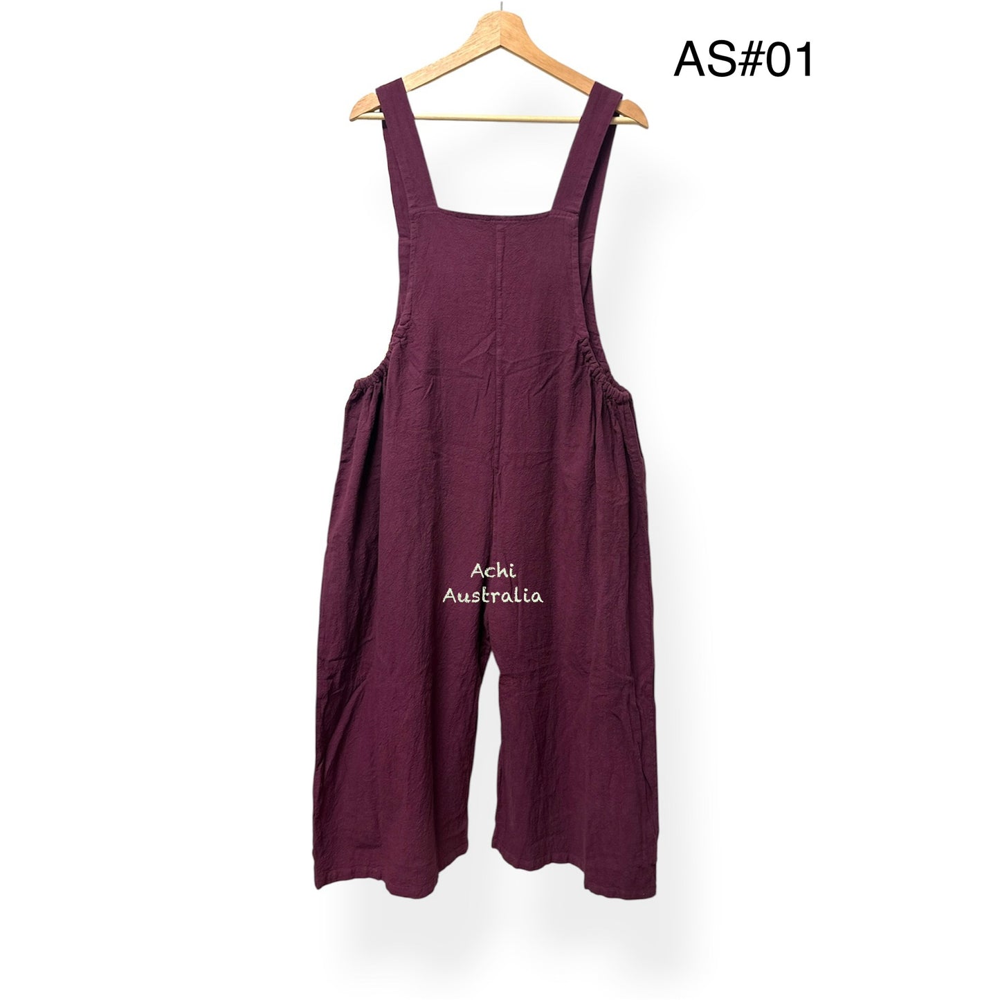 Thick Cotton Jumpsuit with wide leg and super comfortable