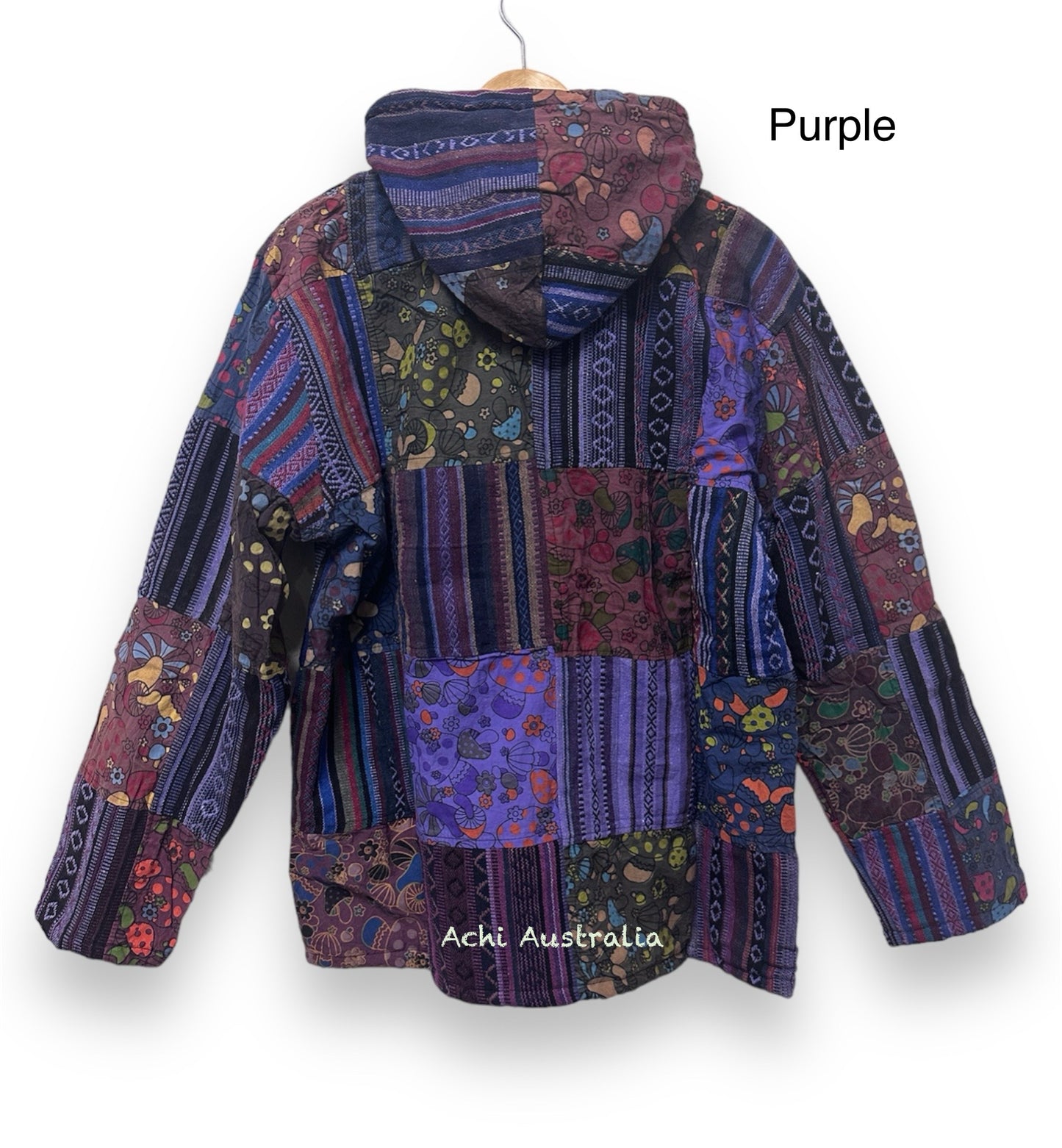 Patch Mushroom fleece Lining Jacket for both men & women