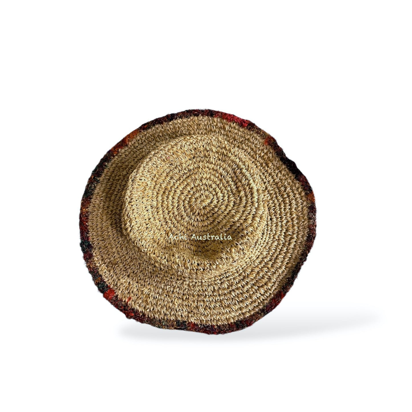 Silk hemp cotton hat