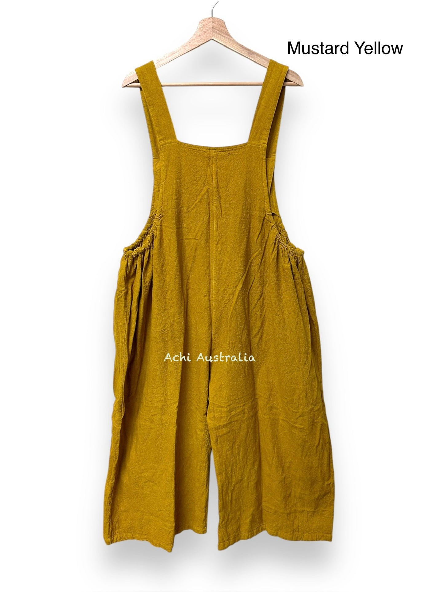 Women Cotton Jumpsuit with wide leg and super comfortable.