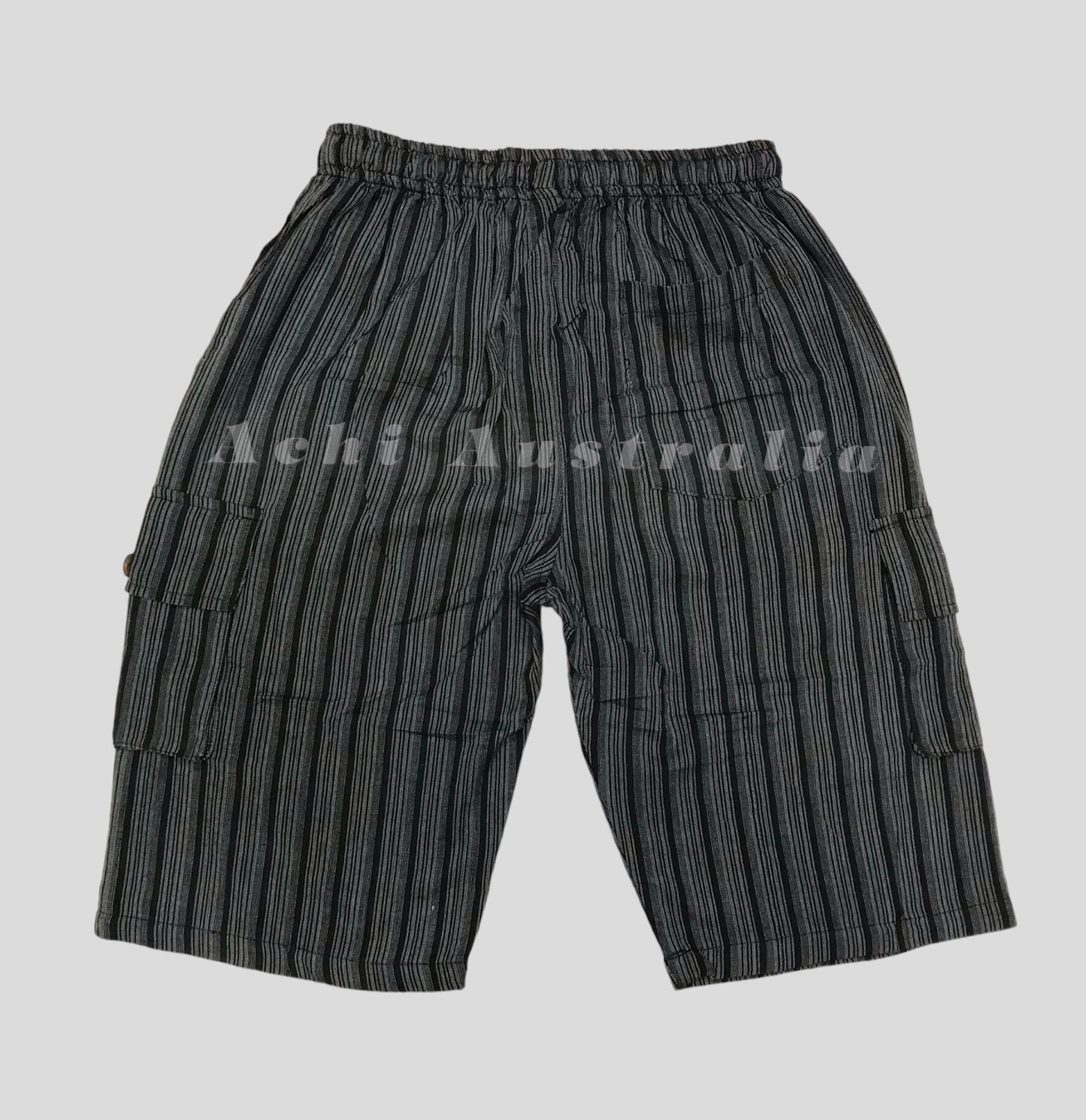 3/4 Cotton Cargo Shorts