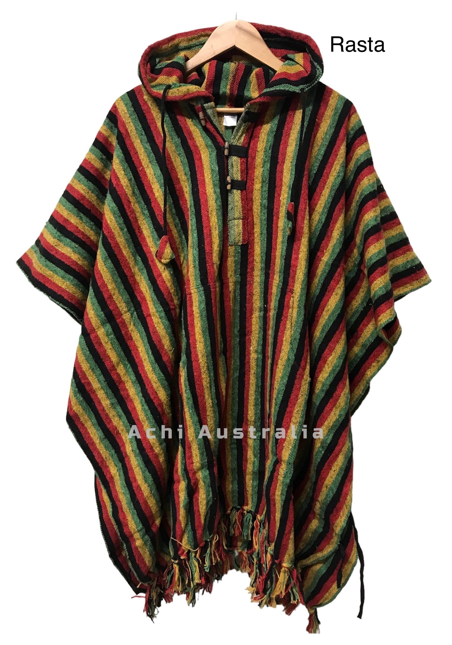 Cotton Poncho for both Hippies men & women