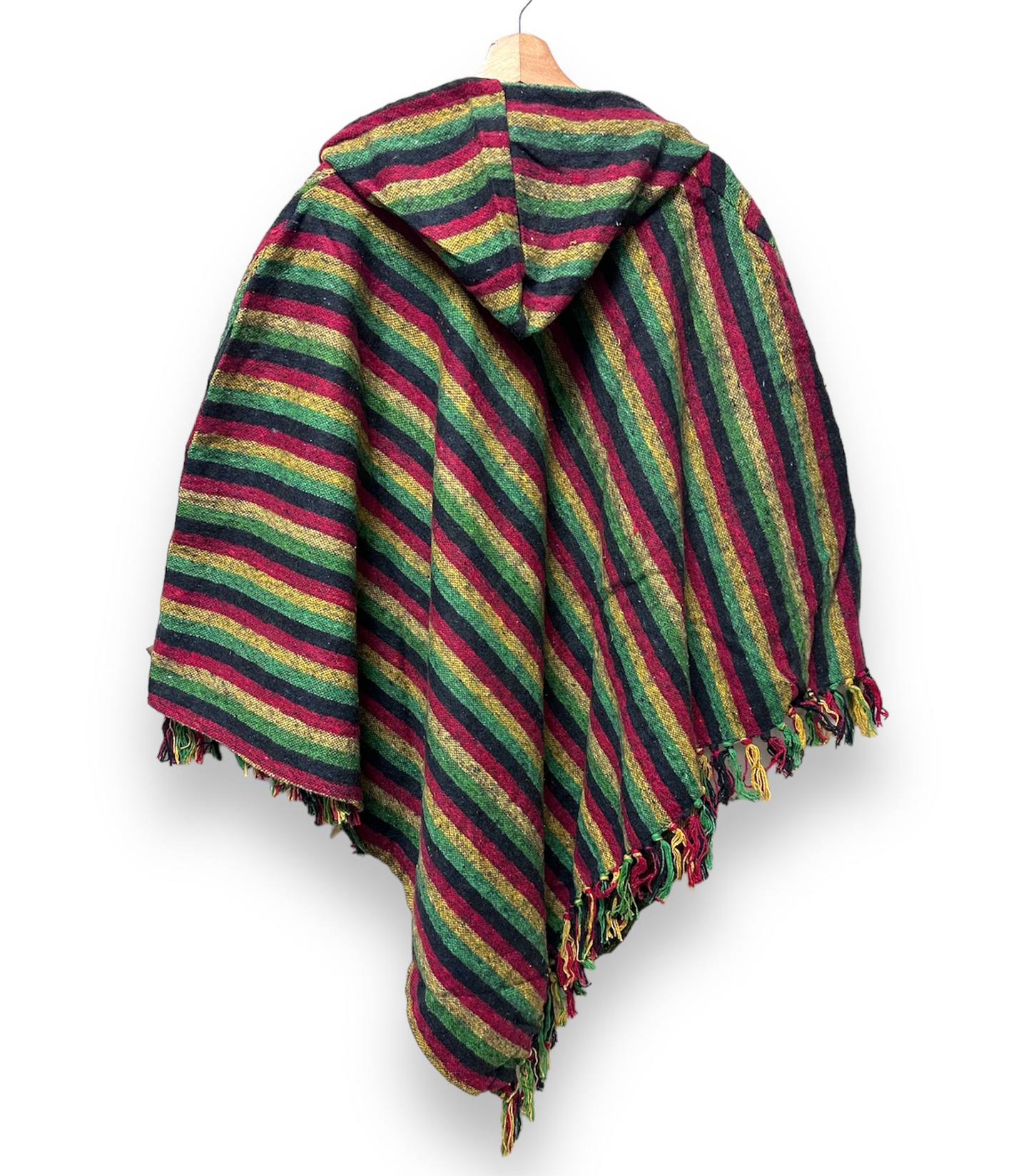 Boho Hippie Cotton Triangle Poncho