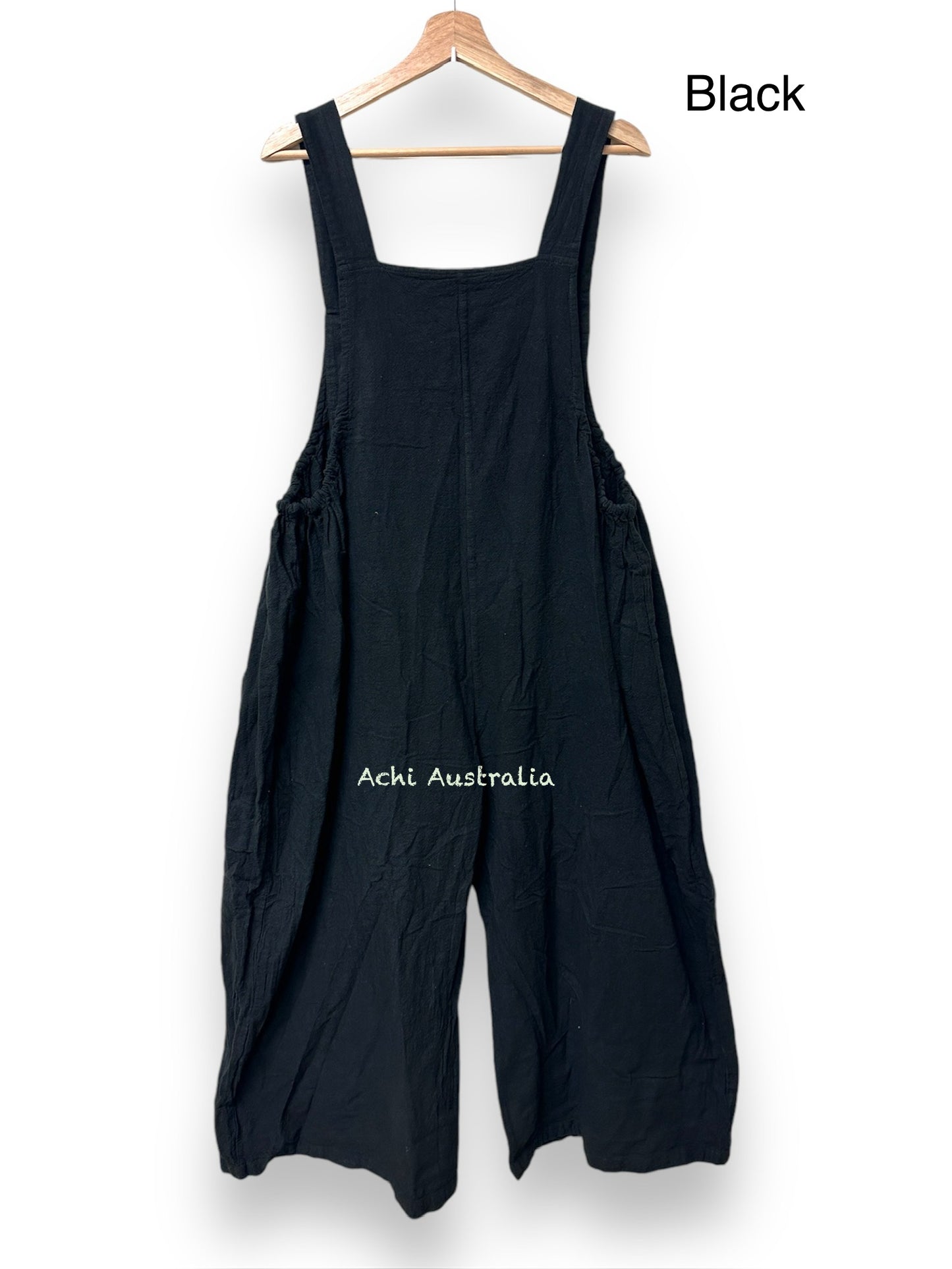 Women Cotton Jumpsuit with wide leg and super comfortable.