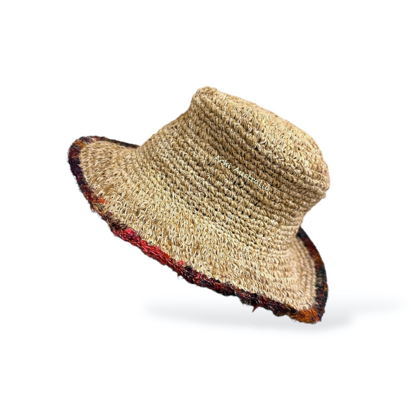 Silk hemp cotton hat