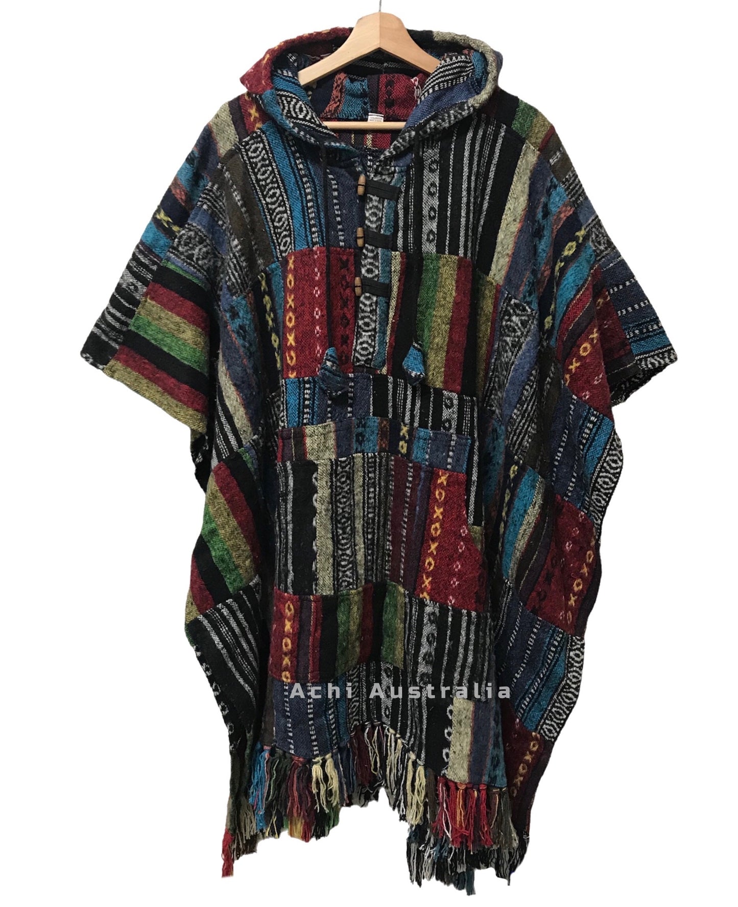 Patchwork Poncho