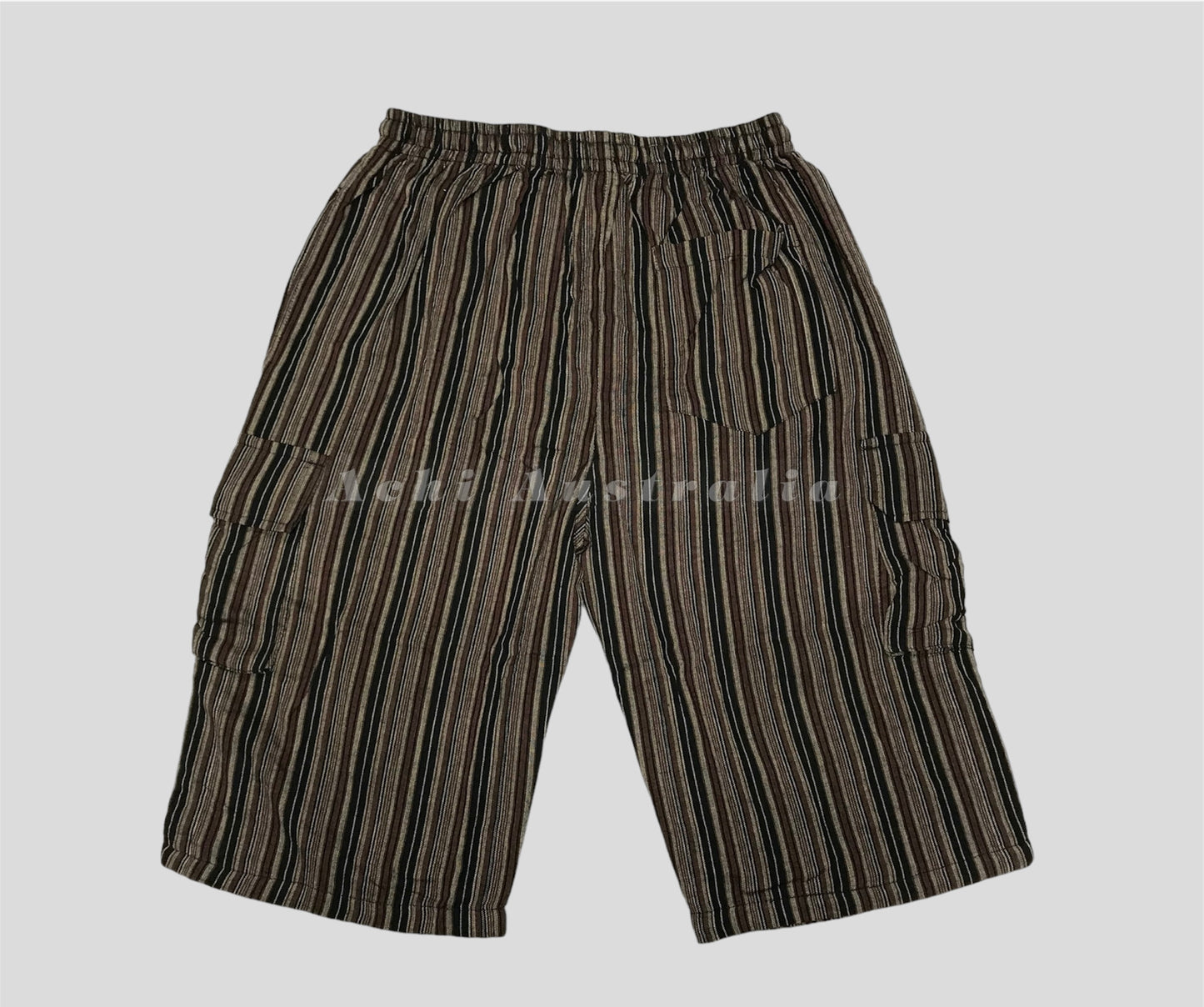 3/4 Cotton Cargo Shorts