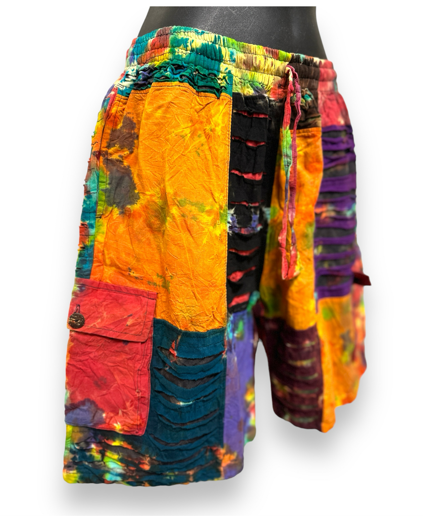 Rainbow cargo Shorts