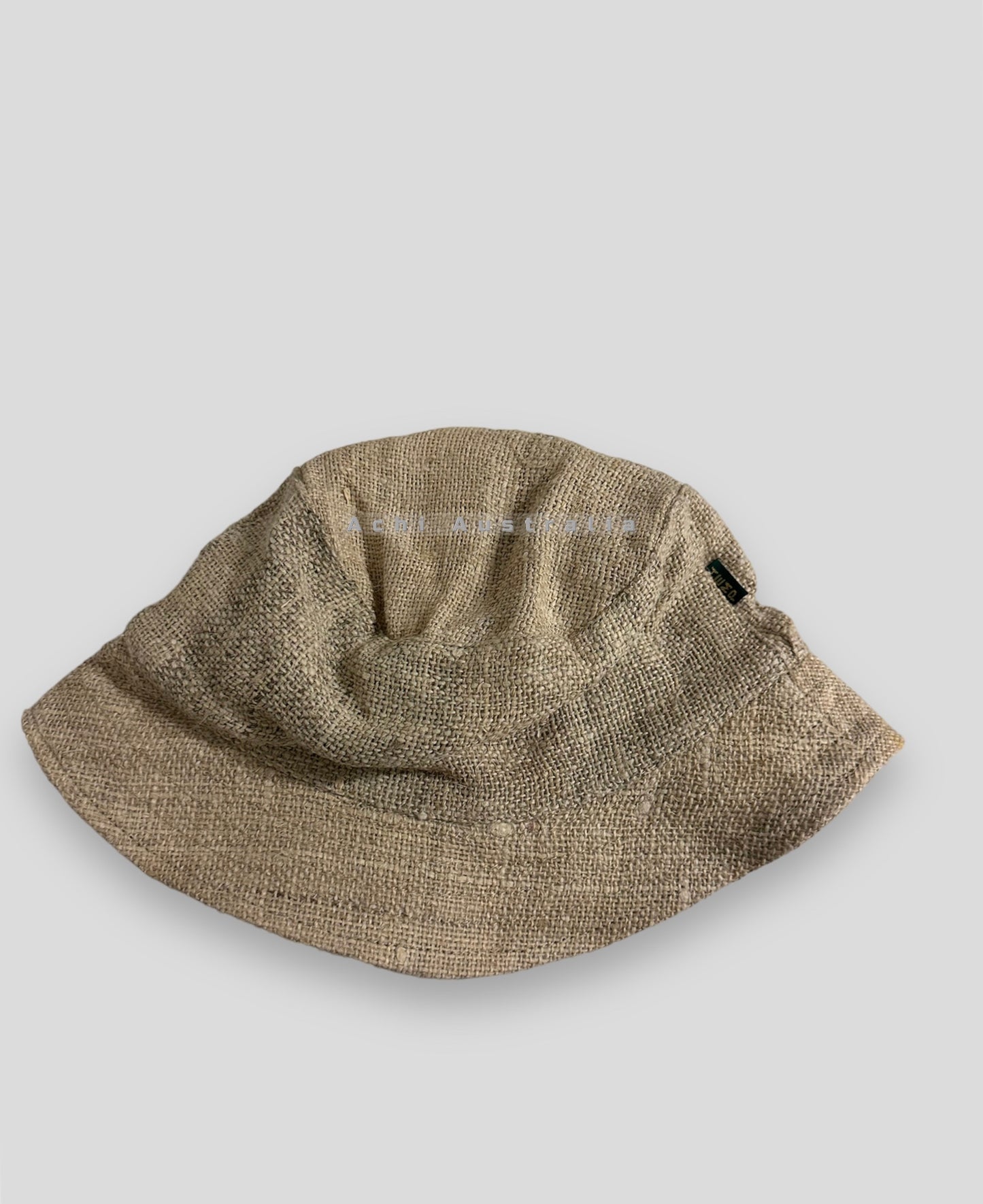 Natural Hemp bucket Hatg