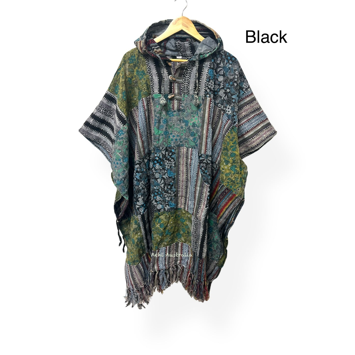 Mushroom Patch Poncho for both men and women