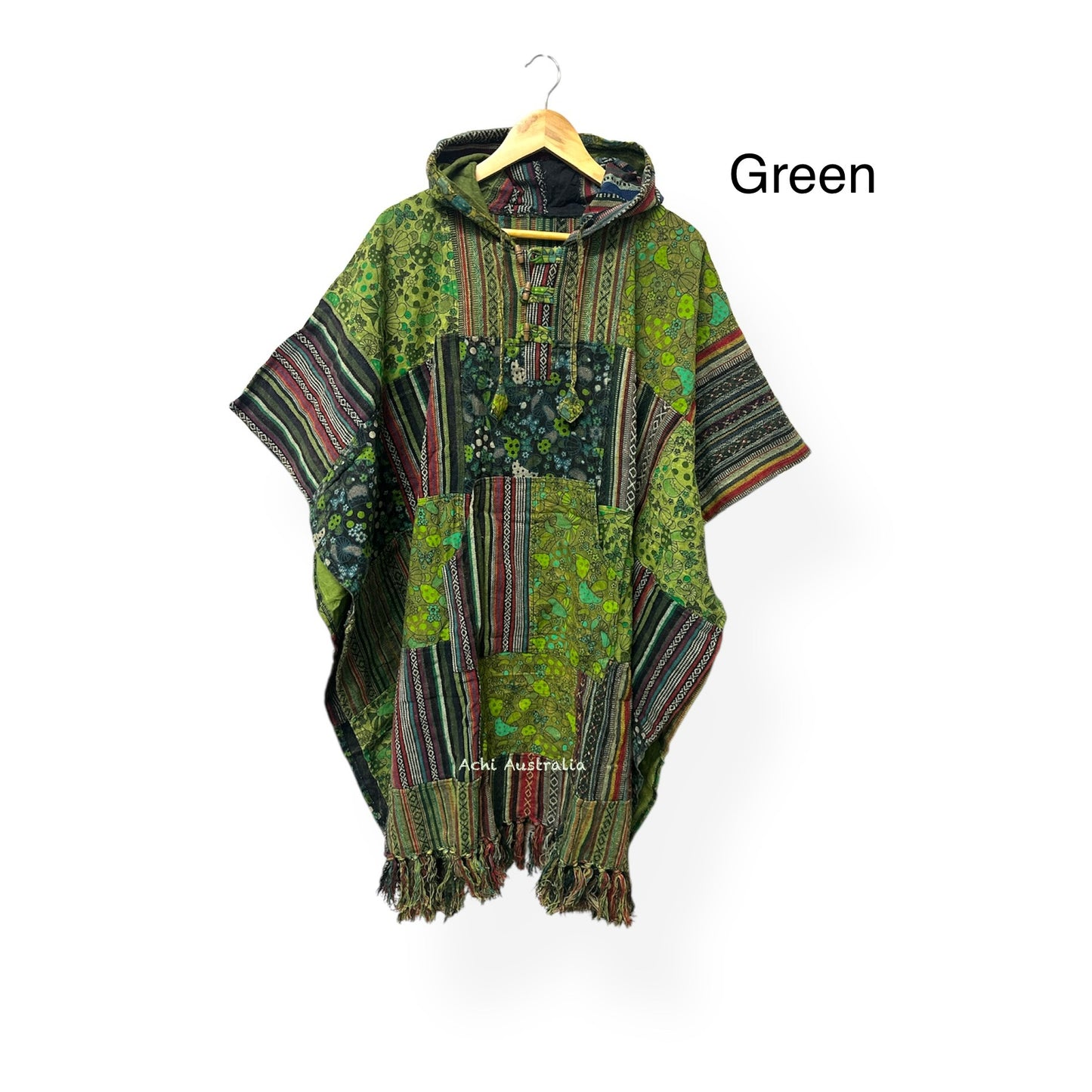 Mushroom Patch Poncho for both men and women