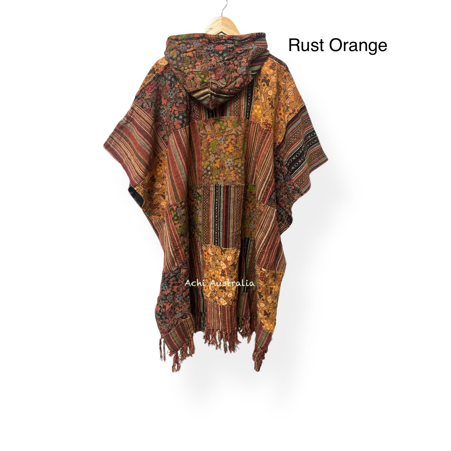 Mushroom Patch Poncho for both men and women