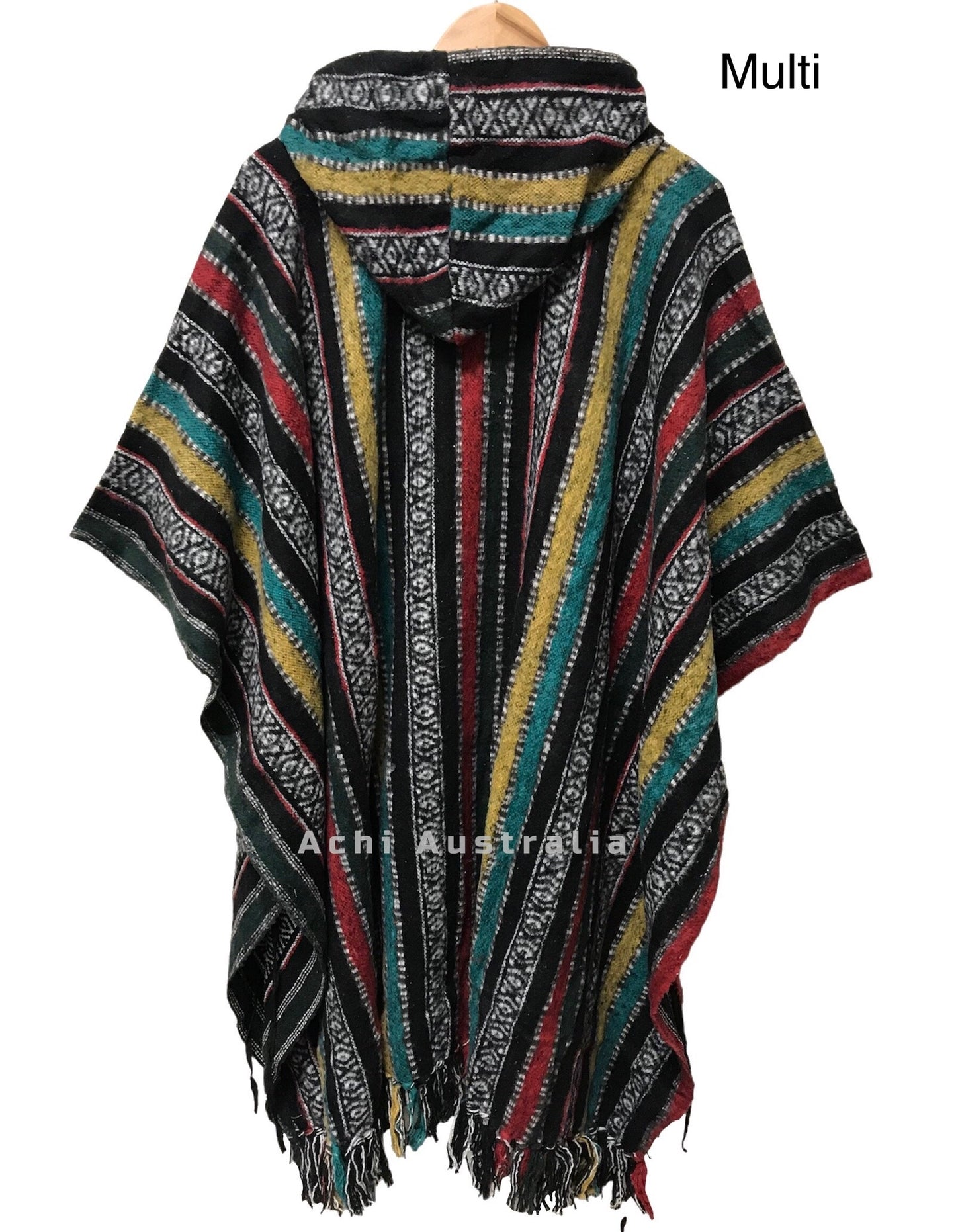 Cotton Poncho for both Hippies men & women